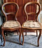 2 Biedermeier stoelen (moeten opnieuw gestoffeerd), Ophalen