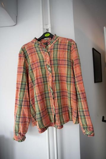 Blouse met ruitjespatroon Risy & Jerfs maat 42 beschikbaar voor biedingen