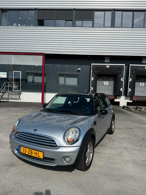 Mini Clubman 1.6 16V Cooper 2007 zilver met nieuwe APK, Auto's, Mini, Particulier, Clubman, Radio, Start-stop-systeem, Benzine