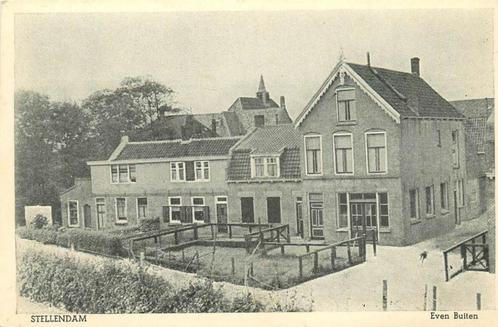(304-012-029) Stellendam Even Buiten, Verzamelen, Ansichtkaarten | Nederland, Zuid-Holland, Verzenden