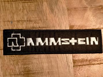 Rammstein rock muziek logo patch embleem kleding band nr. 1  beschikbaar voor biedingen