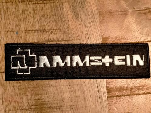 Rammstein rock muziek logo patch embleem kleding band nr. 1, Verzamelen, Muziek, Artiesten en Beroemdheden, Nieuw, Kleding, Verzenden
