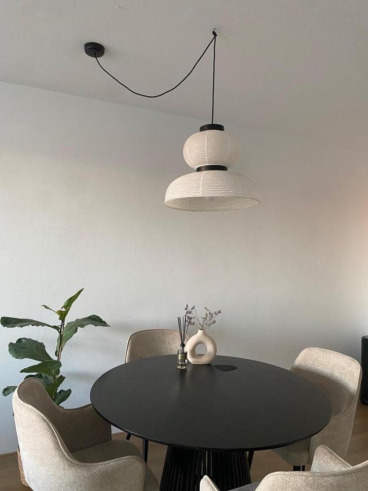 Japandi hanglamp Formakami - Designlamp, Huis en Inrichting, Lampen | Hanglampen, Nieuw, Minder dan 50 cm, Hout, Ophalen