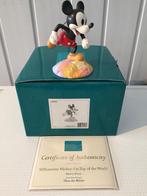 Disney WDCC - Mickey Mouse (2002)  (bij de poot gescheurd), Verzenden, Mickey Mouse, Zo goed als nieuw, Beeldje of Figuurtje