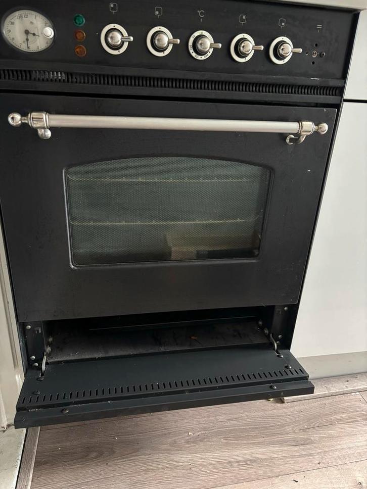 Boretti Gasfornuis met Oven, Witgoed en Apparatuur, Fornuizen, Gebruikt, Vrijstaand, Gas, 5 kookzones of meer, 90 tot 95 cm, 60 cm of meer