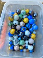 Grote verzameling knikkers met knikkerzak, Ophalen, Gebruikt