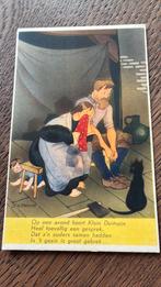 W.Schermele.Klein Duimpje,onder vaders stoel,hoort gesprek.., Ophalen of Verzenden, 1920 tot 1940, Ongelopen