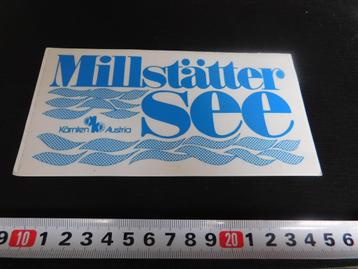 sticker Oostenrijk Millstätter See  Kärnten  Transparant  beschikbaar voor biedingen