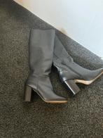 Mooie zwarte leren laarzen maat 38, Hoge laarzen, Zwart, Ophalen of Verzenden, Zo goed als nieuw