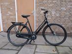 Batavus fonk mat zwart 3 versnellingen en naafdynamo verlich, Ophalen, Versnellingen, Batavus, 56 cm of meer
