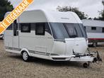 Hobby Ontour 390 SF Nieuwstaat Mover Fietsenrek, Caravans en Kamperen, Caravans, Hobby, Bedrijf, Treinzit, 750 - 1000 kg