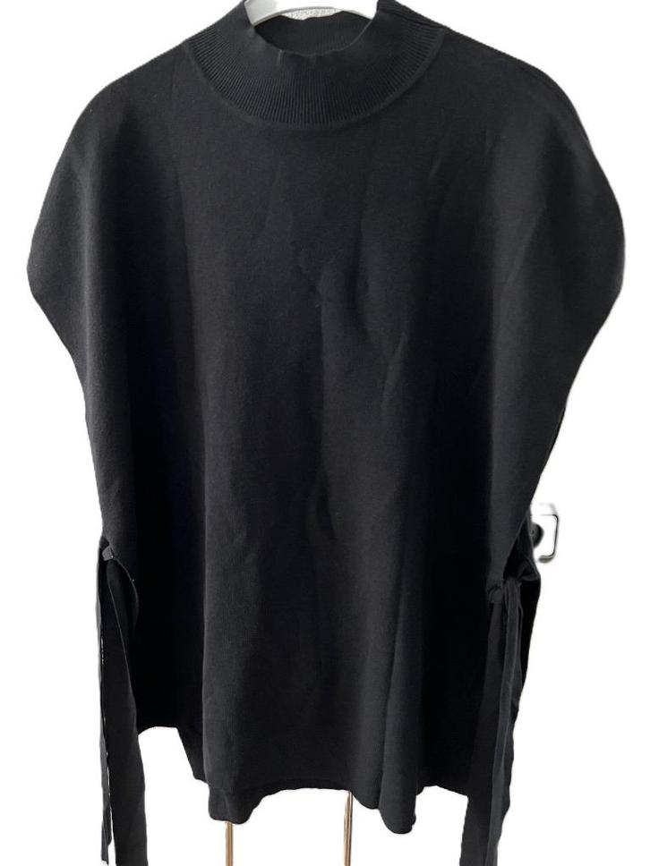 Nieuw s.Oliver top spencer poncho maat 42 (42-44) zwart, Kleding | Dames, Truien en Vesten, Nieuw, Maat 42/44 (L), Zwart, Verzenden