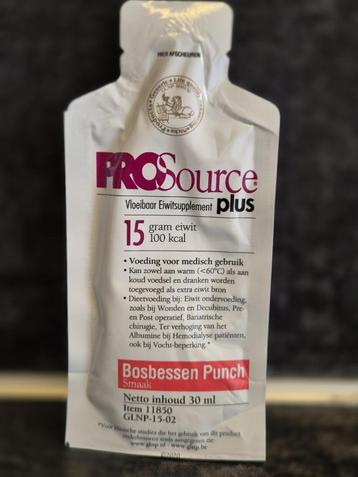 ProSource Vloeibaar Eiwitsupplement Plus 30ml beschikbaar voor biedingen