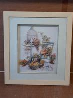 Schilderij tuin, Antiek en Kunst, Kunst | Schilderijen | Klassiek, Ophalen of Verzenden
