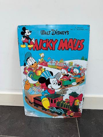 Walt Disney Mickey Mouse reclamebord beschikbaar voor biedingen