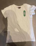 Knolpower t-shirt wit met bedrukking, Wit, Ophalen of Verzenden, Korte mouw, Maat 34 (XS) of kleiner