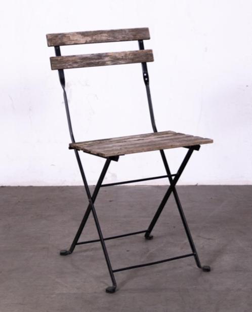 partij Terras-klapstoelen (132stuks), Tuin en Terras, Tuinstoelen, Gebruikt, Hout, Inklapbaar, Ophalen of Verzenden