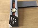 TW steel Horloge als nieuw, Sieraden, Tassen en Uiterlijk, Horloges | Heren, Leer, Staal, Zo goed als nieuw, Ophalen