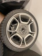 Winterbanden Abarth 500 met Lichtmetalen Velgen, Auto-onderdelen, Banden en Velgen, Ophalen, Gebruikt, Banden en Velgen, 17 inch
