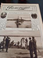 Reportage Koningin op een onderzeeboot 1916, Ophalen of Verzenden, Gebruikt, Motorboot, Kaart, Foto of Prent