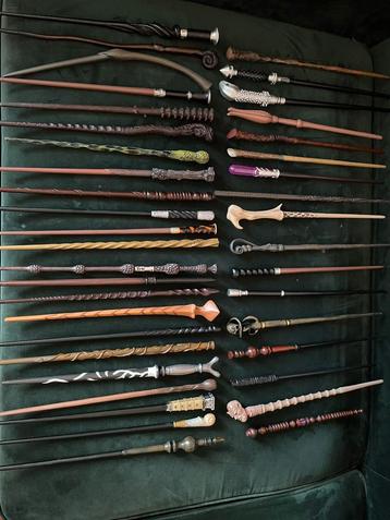 Harry Potter • Diverse soorten toverstaffen ! beschikbaar voor biedingen