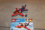 lego city stuntvliegtuig 60177, Ophalen of Verzenden, Zo goed als nieuw, Complete set, Lego