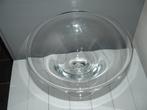 Voor glasliefhebbers! Krosno design glazen schaal op voet, Schaal, Rond, Ophalen of Verzenden, Glas