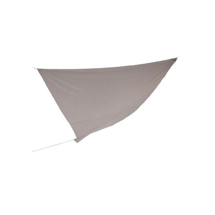 Decoris Schaduwdoek | Driehoek-3,6 m | Lichtgrijs, Caravans en Kamperen, Kampeeraccessoires, Zo goed als nieuw, Ophalen