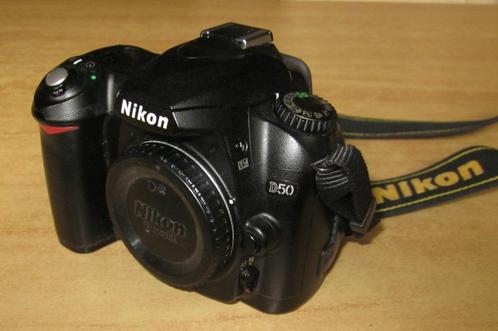 Body Nikon D50 (12247 clicks), Audio, Tv en Foto, Fotocamera's Digitaal, Zo goed als nieuw, Spiegelreflex, Nikon, Geen optische zoom
