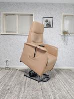 Gealux leren sta op stoel relax fauteuil met garantie, Huis en Inrichting, Minder dan 75 cm, Leer, Ophalen of Verzenden, Zo goed als nieuw