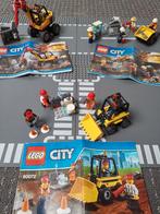 3 sets lego city 60072 60185 60184 wegwerkers graafmachine, Ophalen of Verzenden, Zo goed als nieuw