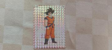 dragonball z kaart Goku staand glitter card  beschikbaar voor biedingen