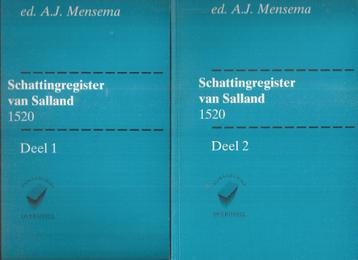 Mensema, A.J. - Schattingregister van Salland. 1520  2 delen beschikbaar voor biedingen