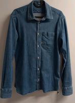 Denham slim cut Denim shirt, maat M, Kleding | Heren, Overhemden, Blauw, Ophalen of Verzenden, Zo goed als nieuw