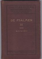 Gemser, Dr.B. - De psalmen III, Ophalen of Verzenden, Gelezen, Gemser, Dr.B., Christendom | Protestants