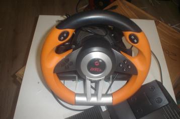 Te koop mooie set Racestuur met pendalen bieden beschikbaar voor biedingen