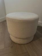 Boucle Poef Karwei, Huis en Inrichting, Banken | Voetenbanken en Poefen, Ophalen, Minder dan 50 cm, Gebruikt, Rond