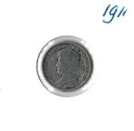 kwartje 25 cent 1911 zilver Wilhelmina, zie foto's, Postzegels en Munten, Munten | Nederland, Ophalen of Verzenden, Koningin Juliana