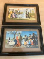 Twee zeldzame schilderijen van Paul Lothar Muller(1869-1956), Ophalen of Verzenden