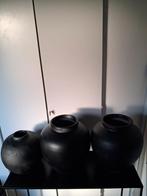 3 zgan vazen/potten, Ophalen, Zo goed als nieuw, Overige kleuren, Minder dan 50 cm