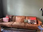 Sissy-Boy Bank + Poef (4zits, eco-leder), Huis en Inrichting, Ophalen, 250 tot 300 cm, Gebruikt, Rechte bank