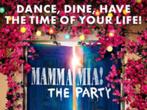 4 kaartjes mamma mia the party  diner show 2 november, Drie personen of meer