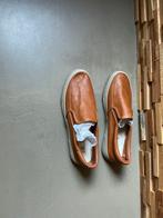 Nieuw heren instappers schoenen kleur Cognac Maat 43, Bruin, Boots, Nieuw, Ophalen of Verzenden