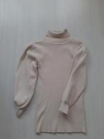 Beige Eksept shirt met kol maat XS, Kleding | Dames, Beige, Ophalen of Verzenden, Zo goed als nieuw, Lange mouw