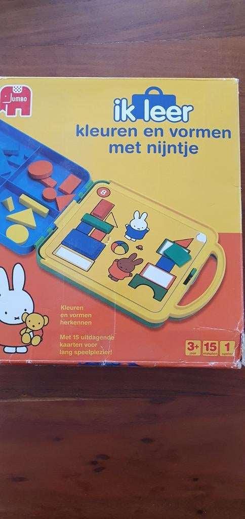 Ik leer kleuren en vormen met Nijntje, Ophalen of Verzenden, Zo goed als nieuw, Bouwen