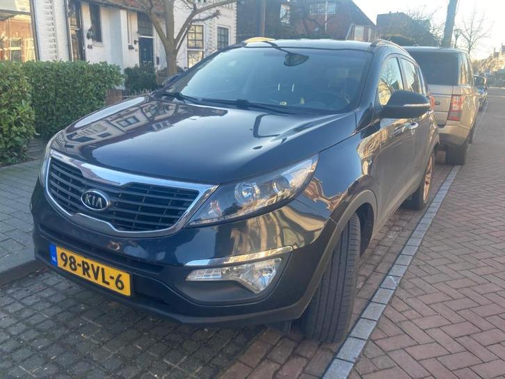 Kia Sportage 2.0 Cvvt 2WD AUT 2011 Zwart, Auto's, Kia, Particulier, Sportage, Centrale vergrendeling, Dakrails, Elektrische ramen
