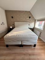 IKEA boxspring 150x200 grijs, Huis en Inrichting, Slaapkamer | Boxsprings, Gebruikt, Tweepersoons, Ophalen of Verzenden, 200 cm