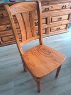 eetkamerstoelen hout 6 stuks, Huis en Inrichting, Stoelen, Ophalen