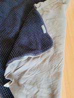 Babydeken deken voor wiegje donkerblauw /grijs €2, Kinderen en Baby's, Ophalen, Gebruikt, 85 tot 100 cm, Deken