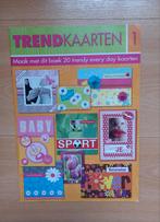 hobbyboek: trendkaarten 1, Ophalen of Verzenden, Zo goed als nieuw